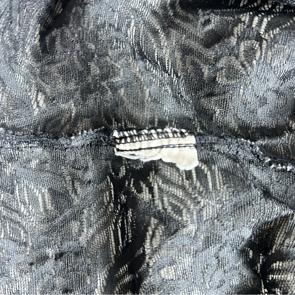 Harley-Davidson Women’s Black Lace Spaghetti Strap Floral Camisole Size Large - Picture 8 of 8